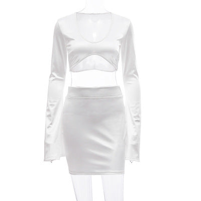 Top short skirt fashion suit