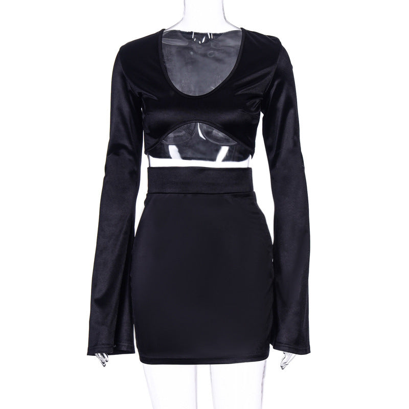 Top short skirt fashion suit
