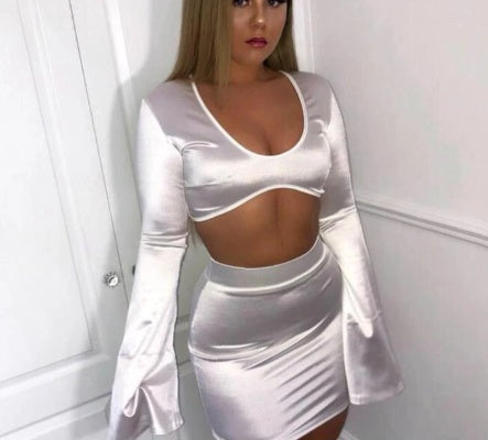 Top short skirt fashion suit