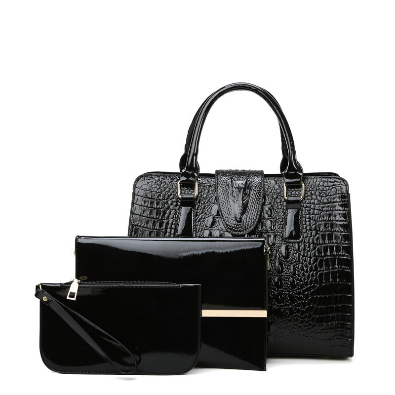 High-quality leather shoulder messenger bag