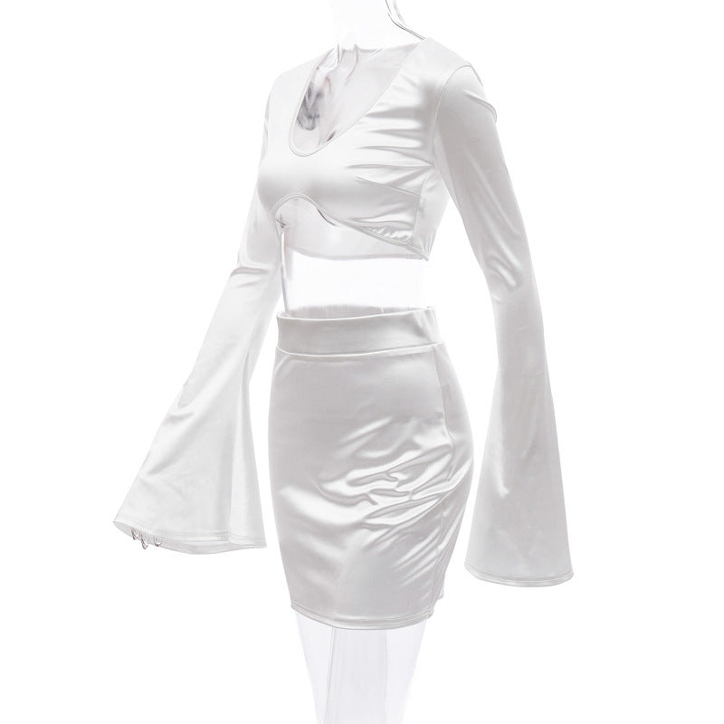 Top short skirt fashion suit