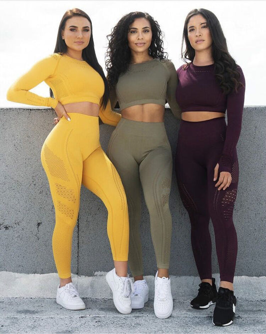 Seamless Women's Yoga Set