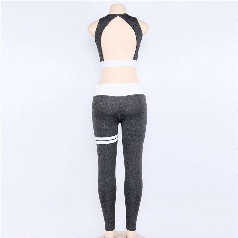 Backless Yoga Sports Suit
