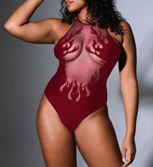 Girls' High Quality Embroidery Fabrics Swimsuit