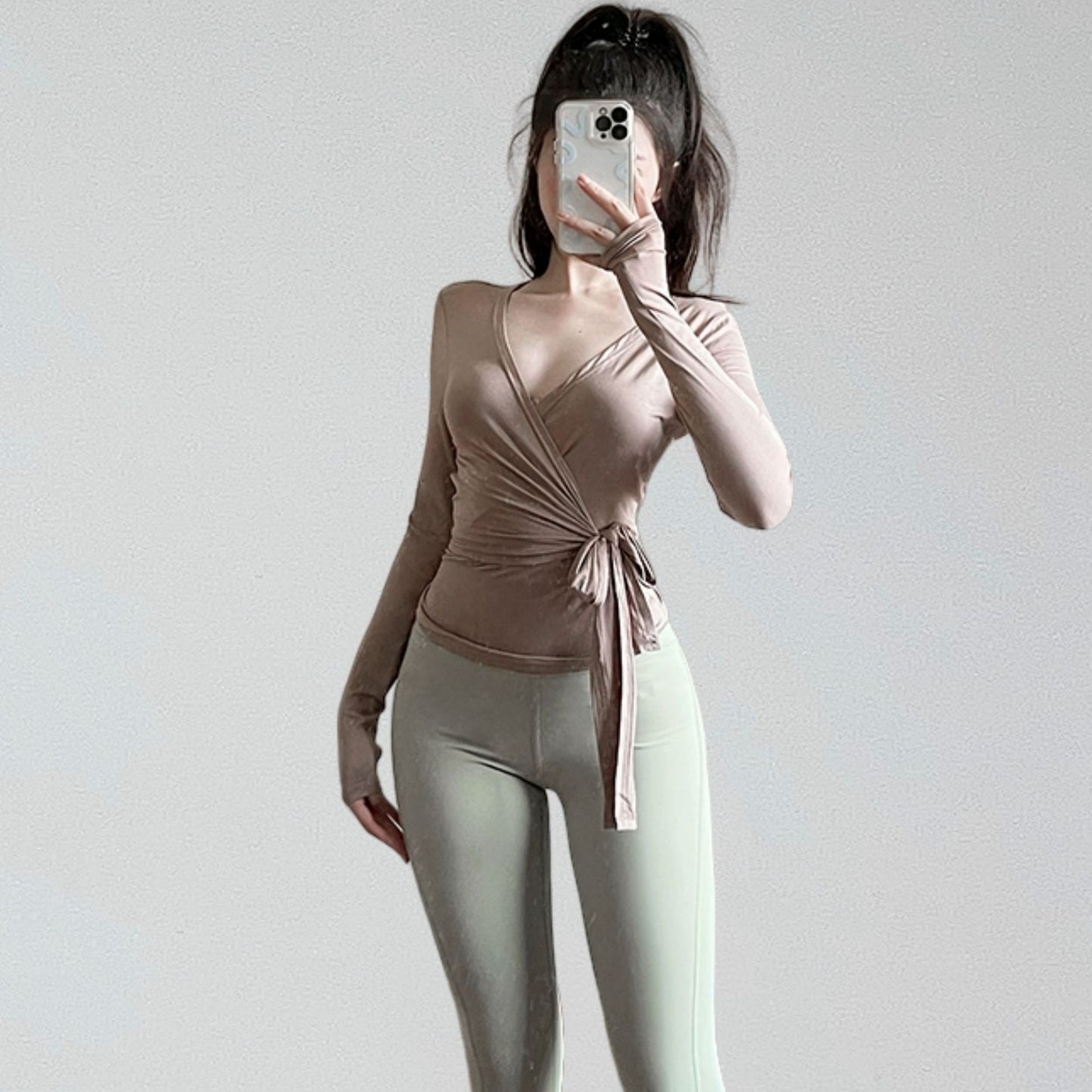 High-grade Workout Top Sports Blouse